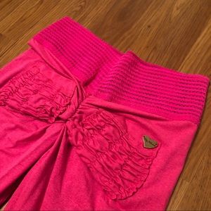 Hot Pink Scrunch Butt Leggings